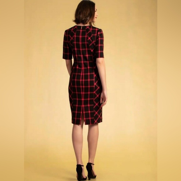 Trina Turk Chiyah Plaid Dress - Picture 3 of 12